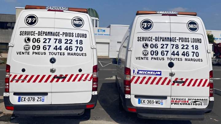 Service de réparation de pneus crevés Gonesse